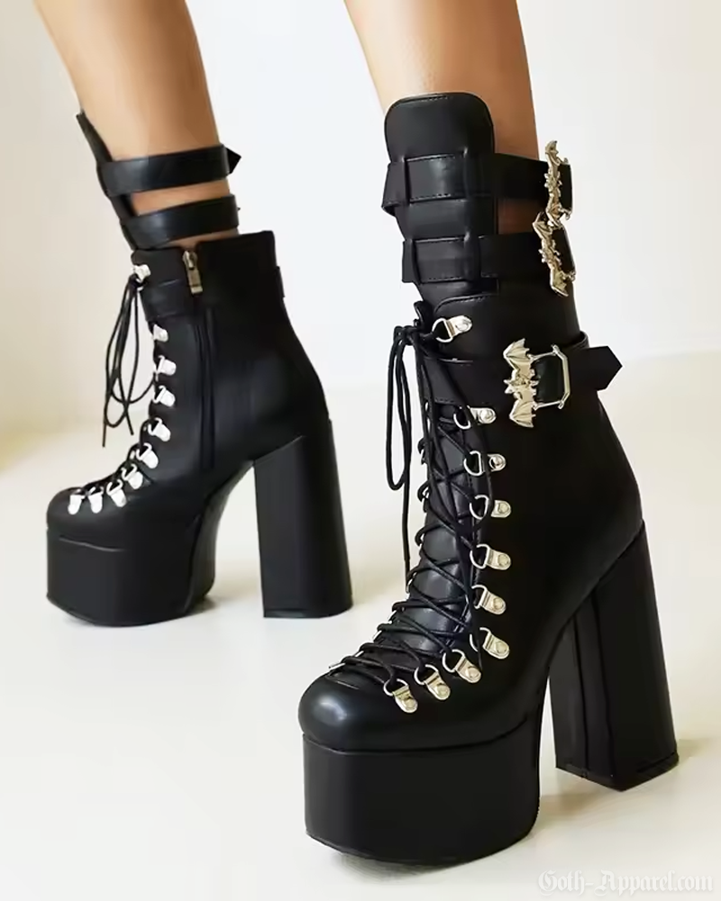 High Heel Boots Goth