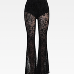 Lace Flare Pants