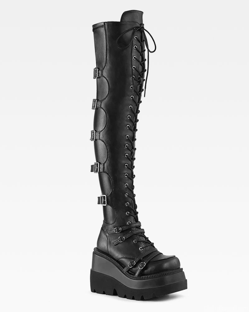 Over The Knee Gothic Boots