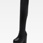 Over The Knee Platform Heel Boots