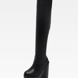 Over The Knee Platform Heel Boots