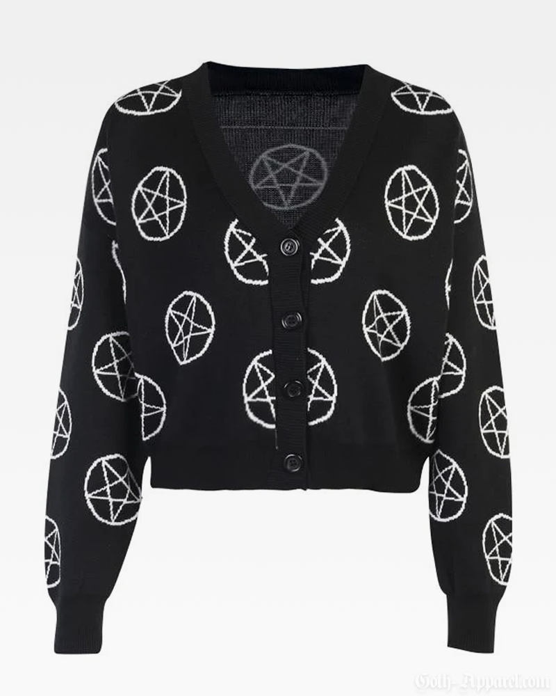 Pentagram Cardigan
