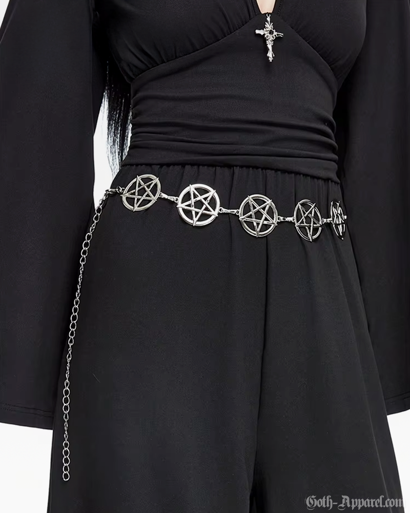 Pentagram Chain Belt