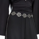 Pentagram Chain Belt