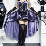 Purple Gothic Dress