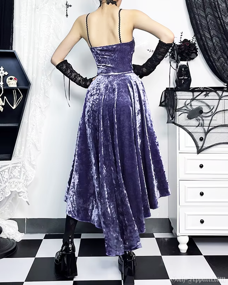 Purple Gothic Dress