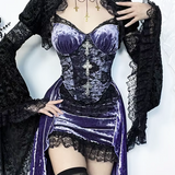Purple Gothic Dress