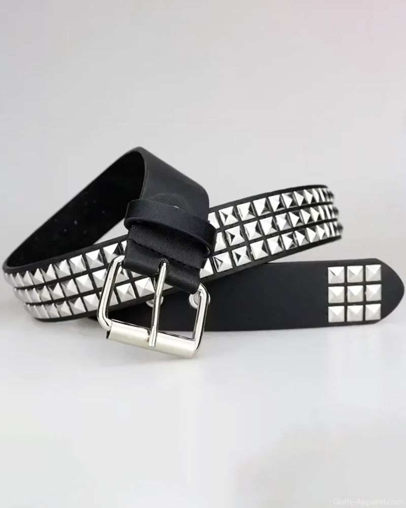 Pyramid Studded Belt