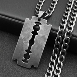 Razor Blade Necklace