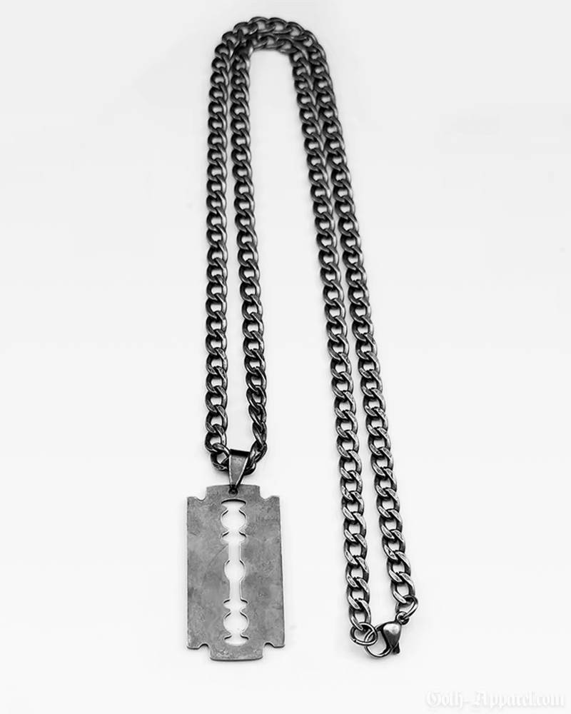Razor Blade Necklace
