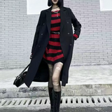 Red And Black Striped Sweater