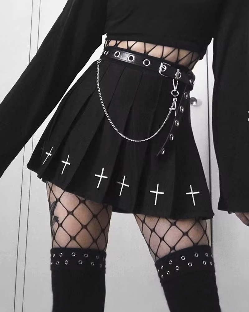 Skirt With Crosses
