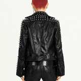 Spiked Leather Jacket
