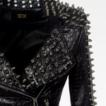 Spiked Leather Jacket