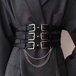 Triple Buckle Waist Belt