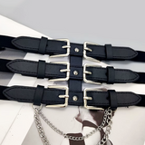 Triple Buckle Waist Belt