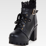 Ankle Goth Boots