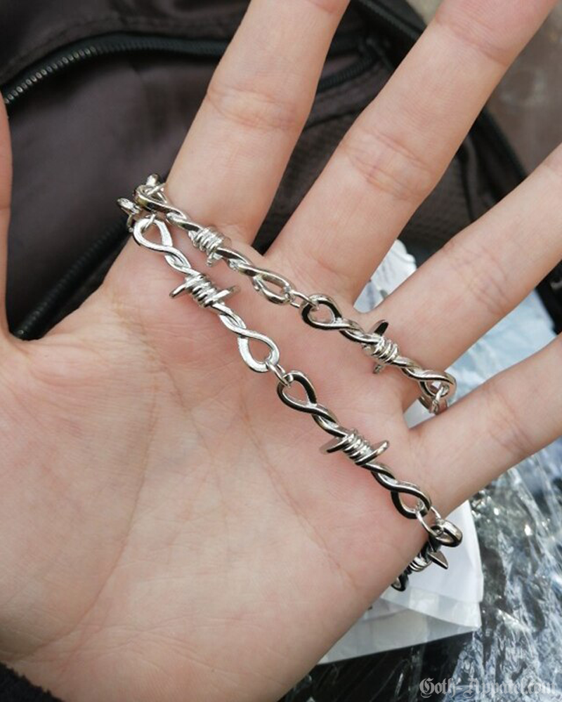 Barbed Wire Necklace