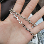 Barbed Wire Necklace