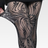 Baroque Pattern Tights