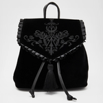 Black Goth Backpack