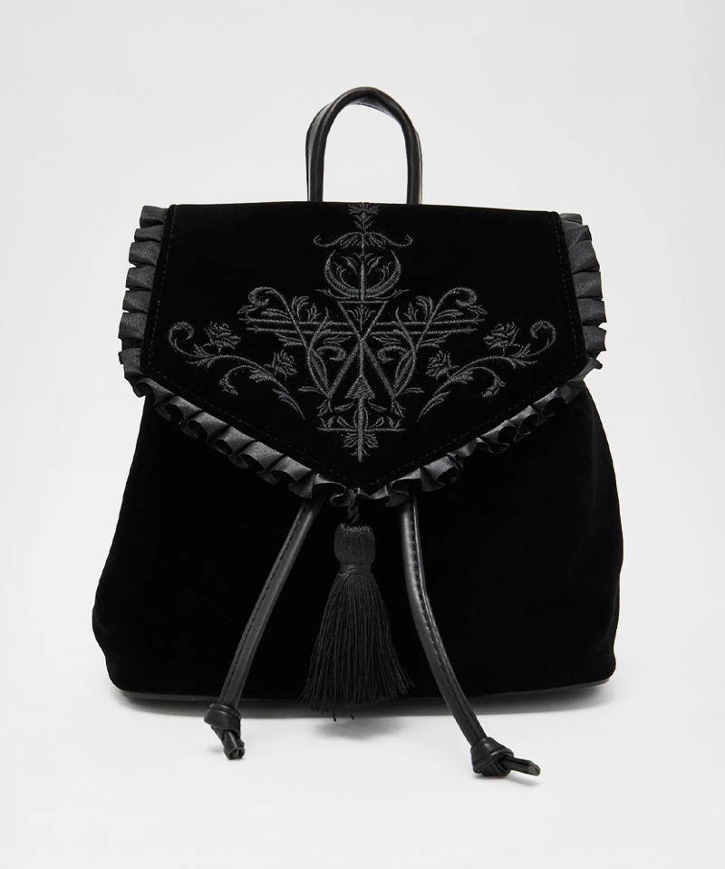 Black Goth Backpack