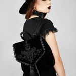 Black Goth Backpack