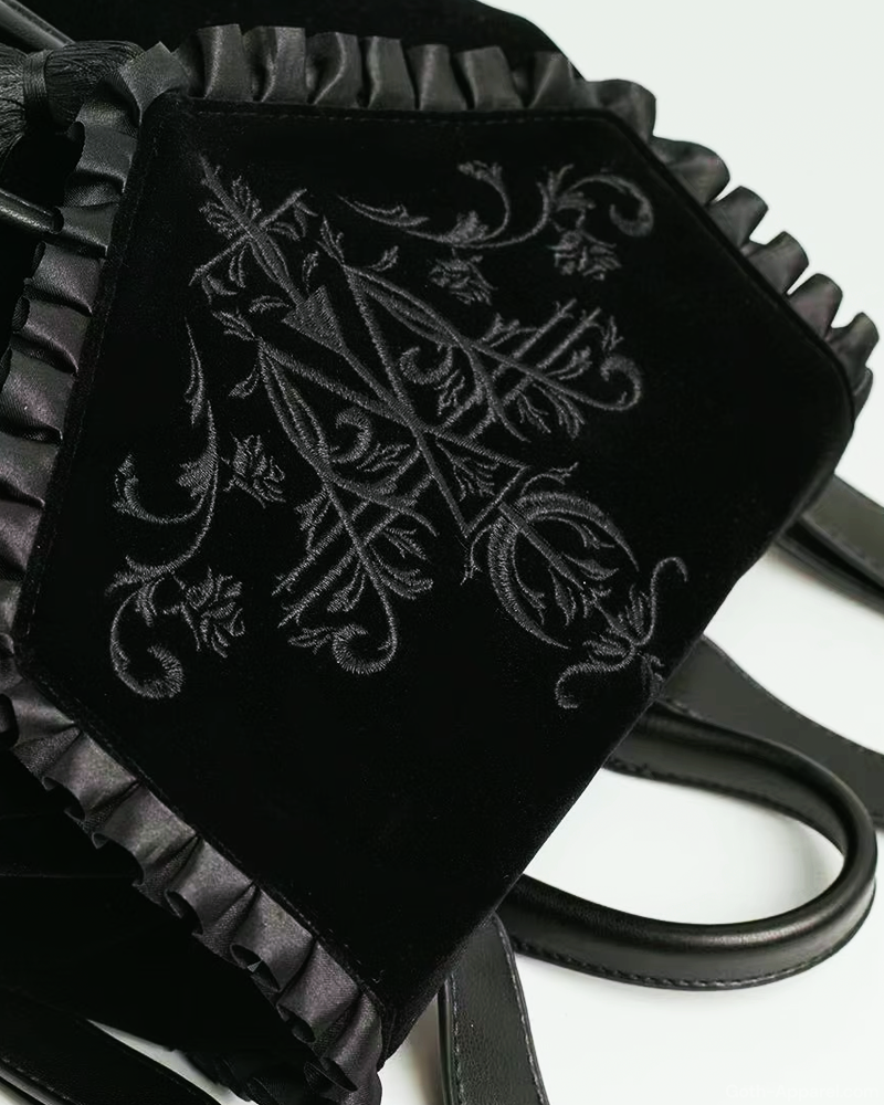 Black Goth Backpack