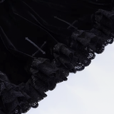 Black Goth Mini Skirt