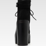 Black Gothic Ankle Boots