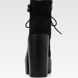 Black Gothic Ankle Boots