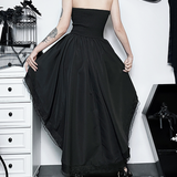 Black Gothic Corset Dress