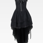 Black Gothic Corset Dress