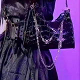 Black Gothic Shoulder Bag