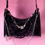 Black Gothic Shoulder Bag