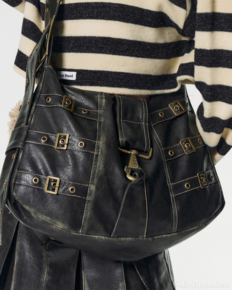 Black Grunge Handbag