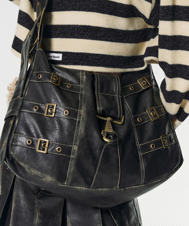 Black Grunge Handbag