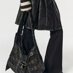 Black Grunge Handbag