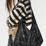 Black Grunge Handbag