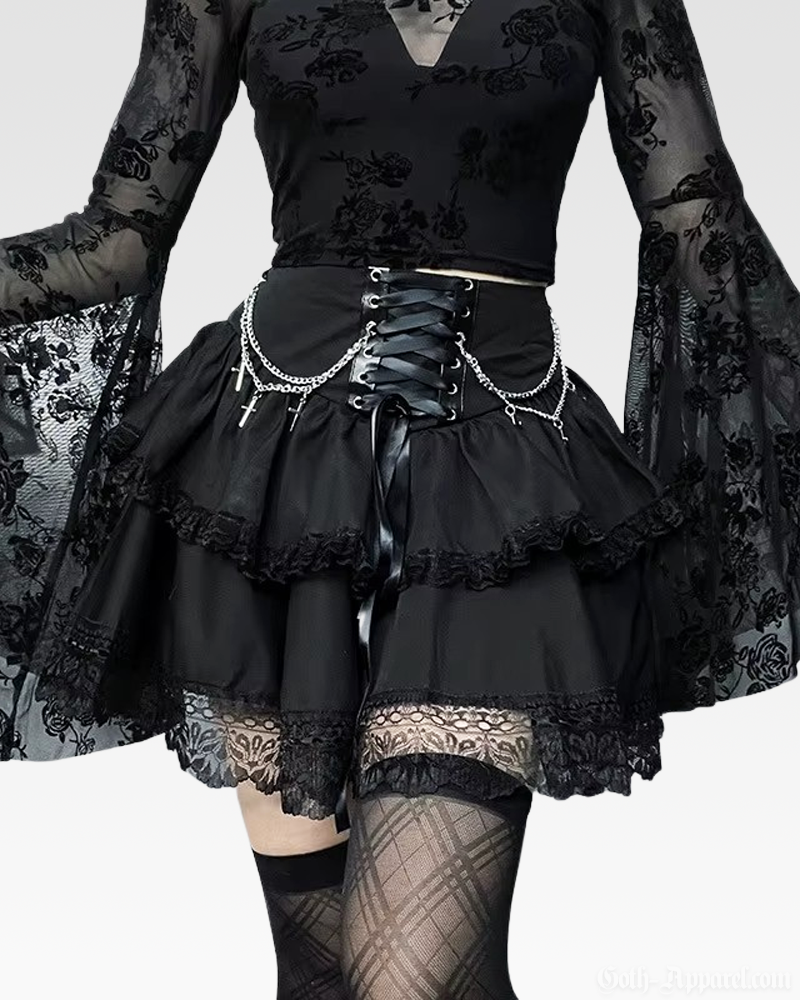 black-layered-mini-skirt-0.png