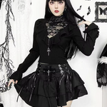 Black Victorian Blouse