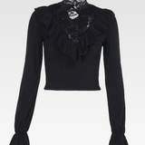 Black Victorian Blouse