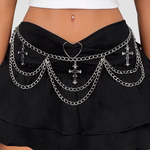 Chain Belt With Crosses