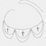 Chain Belt With Crosses