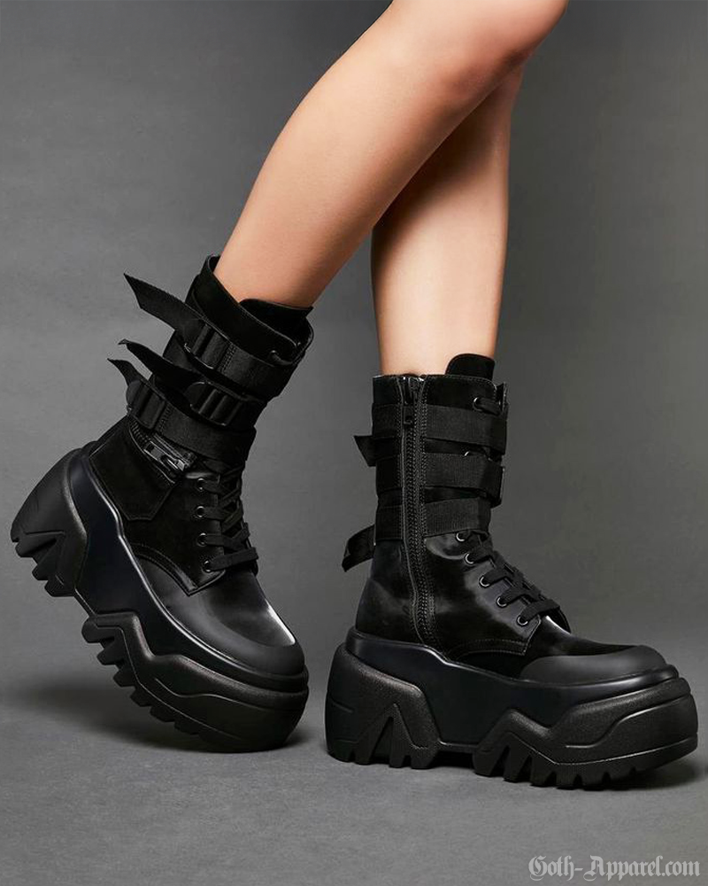 Chunky Combat Boots Women