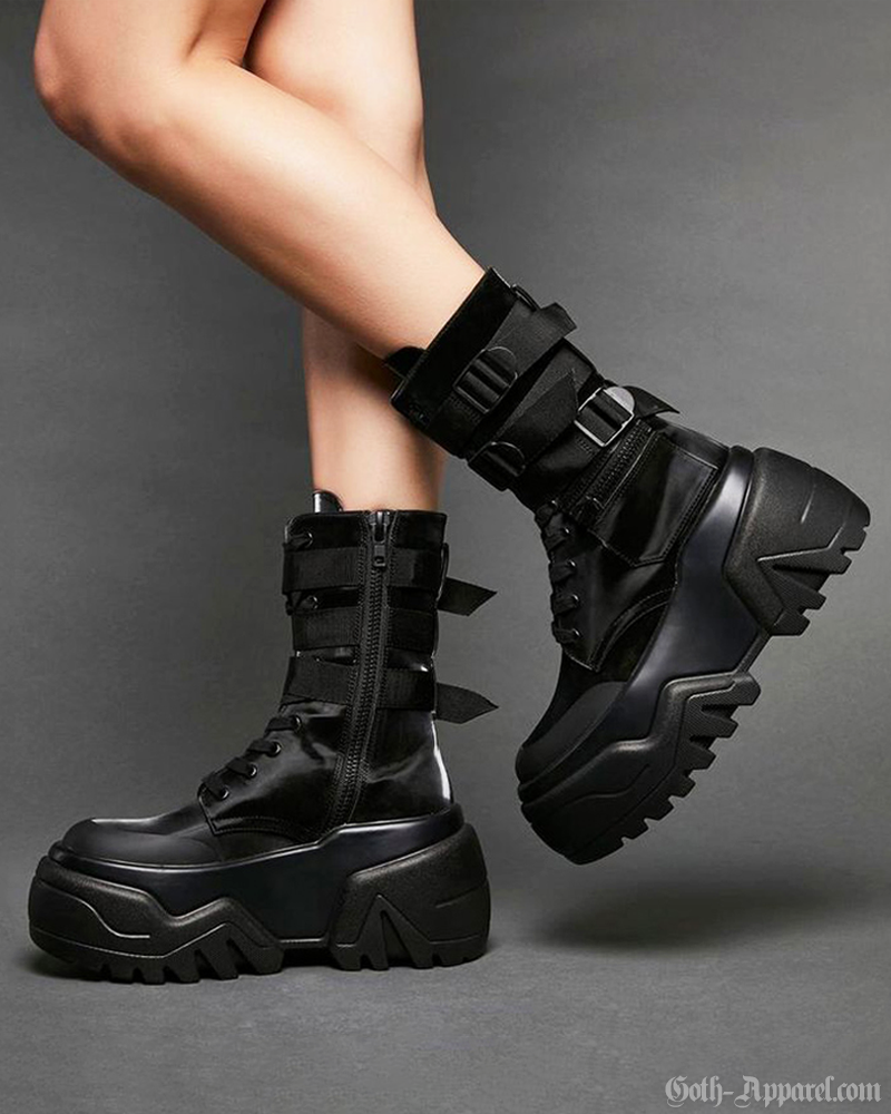 Chunky Combat Boots Women