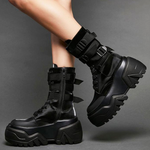 Chunky Combat Boots Women
