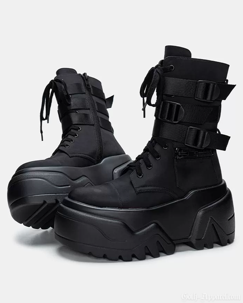 Chunky Combat Boots Women
