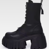 Chunky Platform Ankle Boots