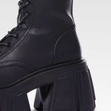 Chunky Platform Ankle Boots